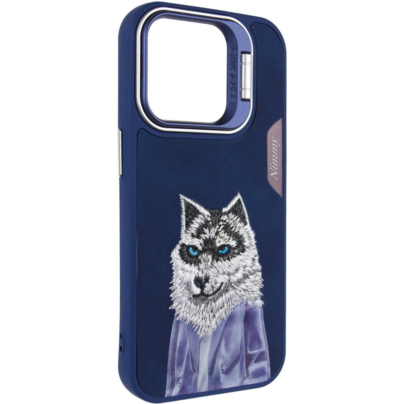 TPU+PC чехол Friends для Apple iPhone 15 (6.1") (Blue Wolf)