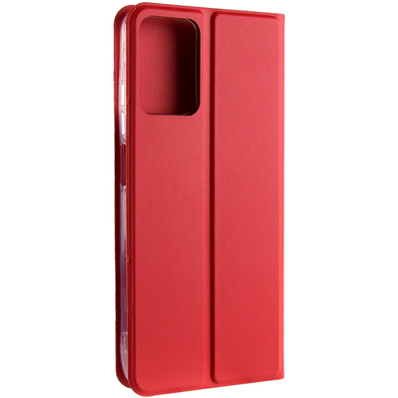 Фото Кожаный чехол книжка GETMAN Elegant (PU) для Motorola Moto G24 / G04 / E14 (Красный) на vchehle.ua