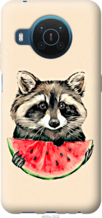 

Чохол Єнотик з кавуном для Nokia X20 1272563