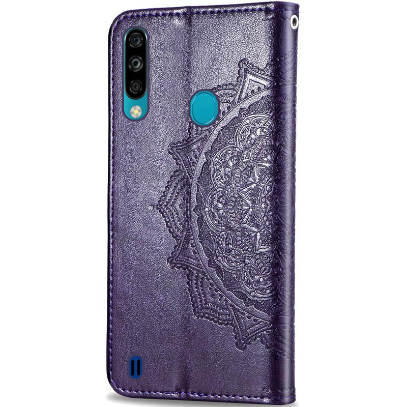 Купить Кожаный чехол-книжка Art Case с визитницей для ZTE Blade A7 Fingerprint (2020) (Фиолетовый) на vchehle.ua