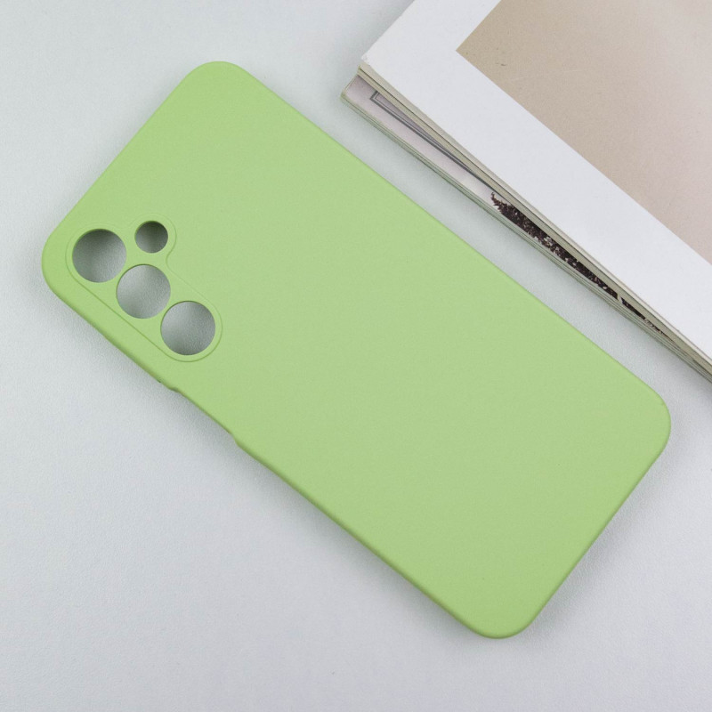 Фото Чохол Silicone Cover Lakshmi Full Camera (AA) на Samsung Galaxy A16 4G/5G (Зелений / Pistachio) в маназині vchehle.ua