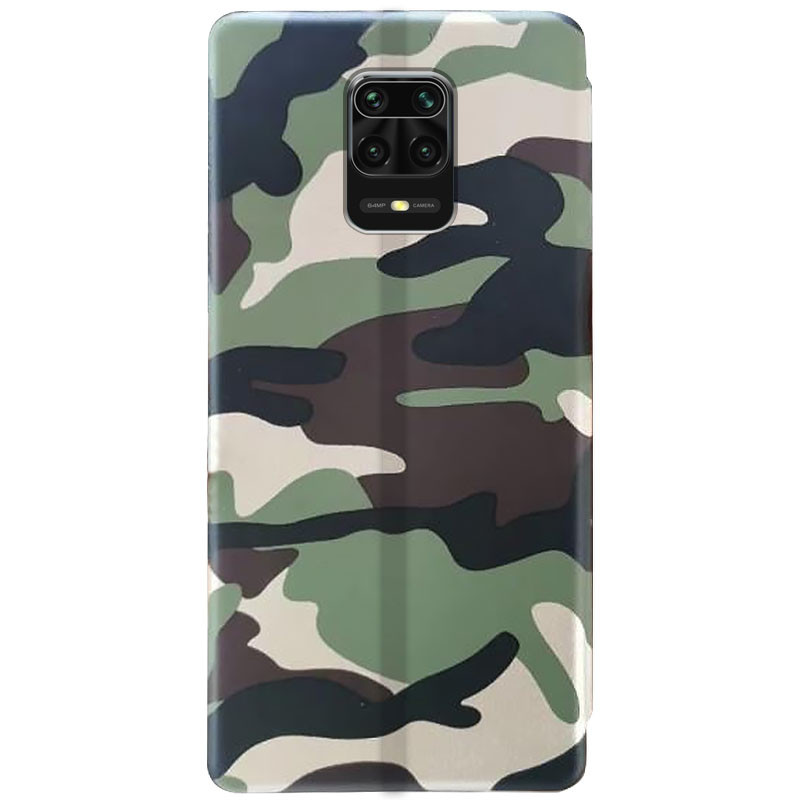 

Шкіряний чохол (книжка) Classy для Xiaomi Redmi Note 9 Pro (Camouflage) 1082075