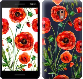 

Чохол Намальовані маки на Nokia 2.1 744294