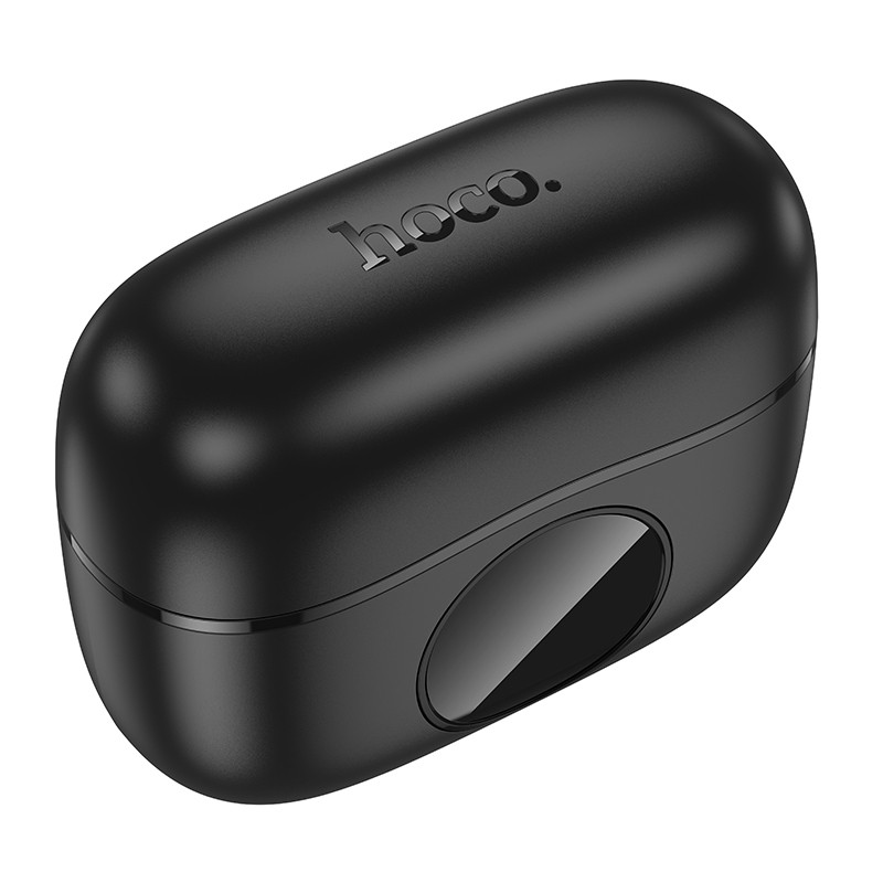Фото Беспроводные TWS наушники Hoco EQ22 Singer ANC+ENC (Midnight Black) на vchehle.ua
