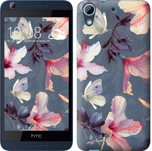 

Чехол Нарисованные цветы для HTC Desire 626G 596179