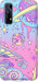 Чехол Розовая галактика для Realme 7
