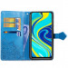 Фото Кожаный чехол-книжка Art Case с визитницей для Xiaomi Redmi Note 9s / Note 9 Pro / Note 9 Pro Max (Синий) на vchehle.ua
