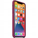 Фото Чехол Silicone Case (AA) для Apple iPhone 11 Pro Max (6.5") (Малиновый / Pomegranate) в магазине vchehle.ua