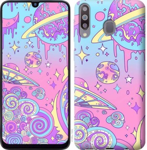 

Чехол Розовая галактика для Samsung Galaxy M30 763151