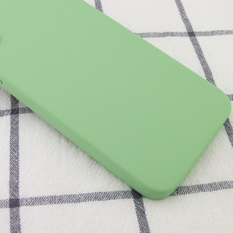 Фото Silicone Case Square Full Camera Protective (AA) NOLOGO на Apple iPhone 7 / 8 / SE (2020) (4.7") (М'ятний / Mint) на vchehle.ua