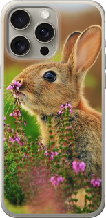 

Чехол Кролик и цветы для iPhone 15 Pro Max 1696187