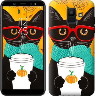 

Чехол Осенний кот для Samsung Galaxy A6 2018 639662