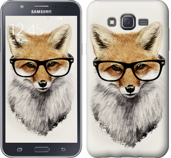 

Чехол Лис в очках для Samsung Galaxy J7 J700H 634278