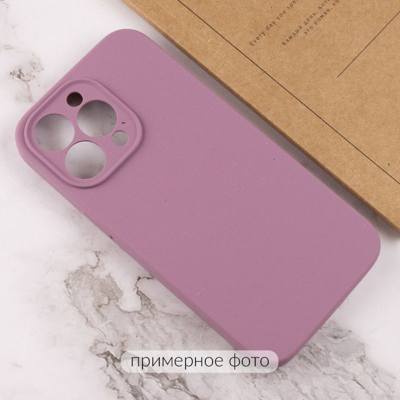 Фото Чохол Silicone Case Full Camera Protective (AA) NO LOGO на Apple iPhone 16 (6.1") (Ліловий / Lilac Pride) в маназині vchehle.ua