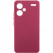 Чохол Silicone Cover Lakshmi Full Camera (A) на Xiaomi Redmi Note 13 Pro+ (Бордовий / Marsala)