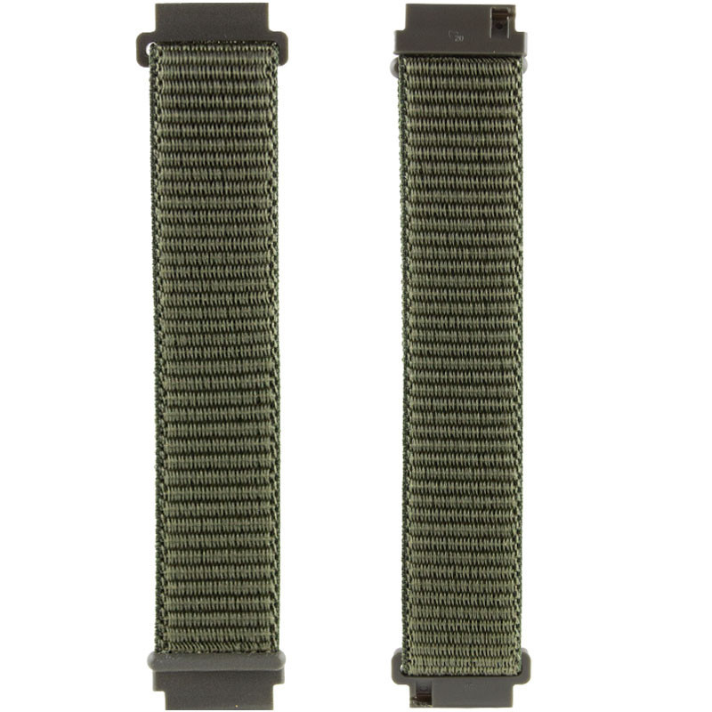 Фото Ремешок Nylon для Smart Watch 20mm (Зеленый / Green) на vchehle.ua
