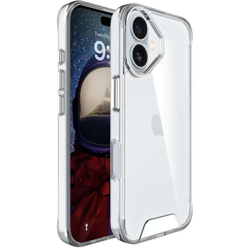 Чехол TPU Space Case transparent для Apple iPhone 17 (6.3") (Прозрачный)