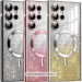 TPU чехол Delight case with Magnetic Safe с защитными линзами на камеру для Samsung Galaxy S21 FE