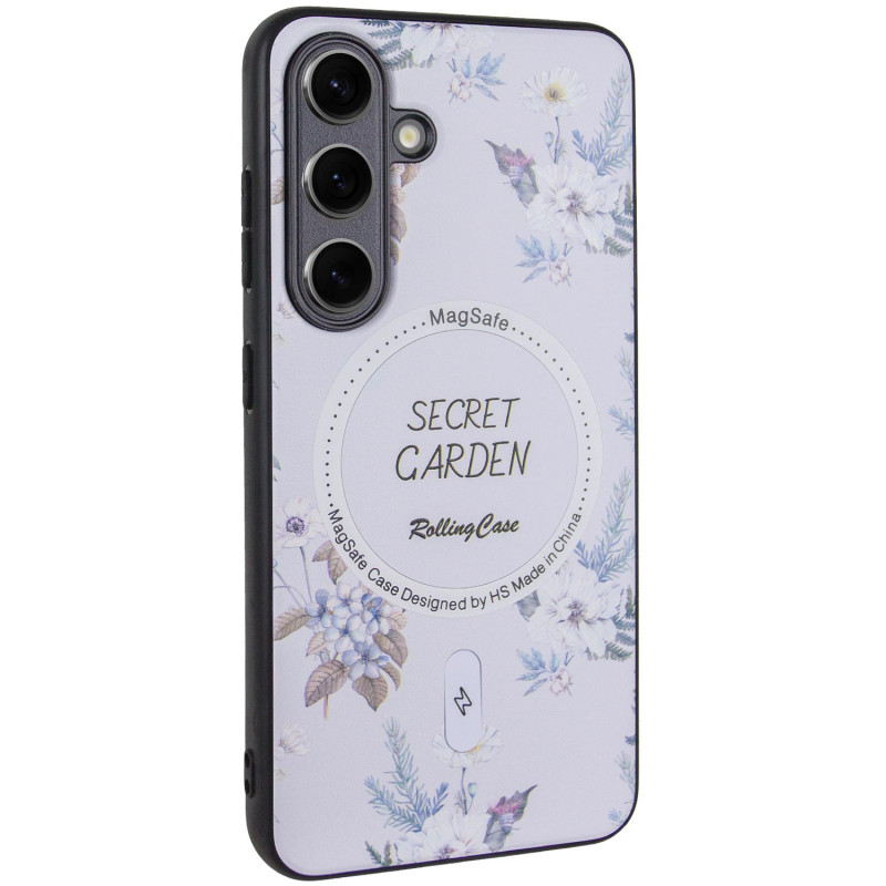 TPU+PC чехол Secret with Magnetic Safe для Samsung Galaxy S24+ (White)