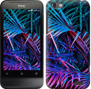 

Чехол Папоротник под ультрафиолетом для HTC One V t320e 609810