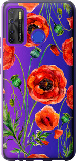 

Чохол Намальовані маки на Tecno Spark 5 Pro KD7 1633832