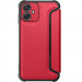 Фото Кожаный чехол-книжка GETMAN Razor (PU) для Samsung Galaxy A06 (Red) на vchehle.ua