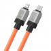 Дата кабель Baseus CoolPlay Series Type-C to Lightning 20W (1m) (CAKW00000) (Orange) в магазині vchehle.ua