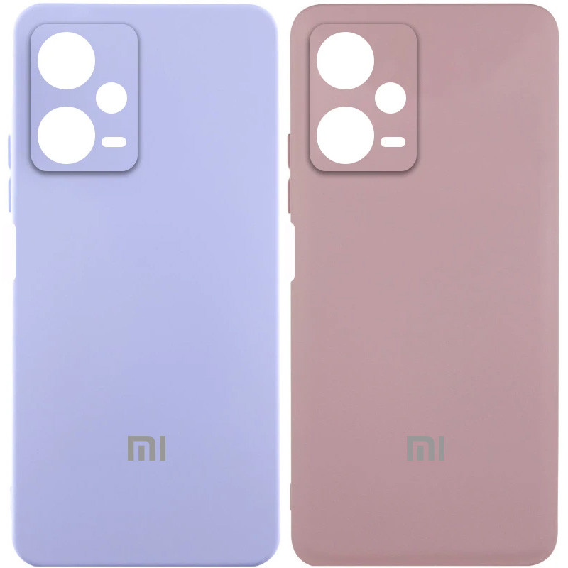 Чехол Silicone Cover Lakshmi Full Camera (AA) with logo для Xiaomi Redmi Note 12 Pro 5G