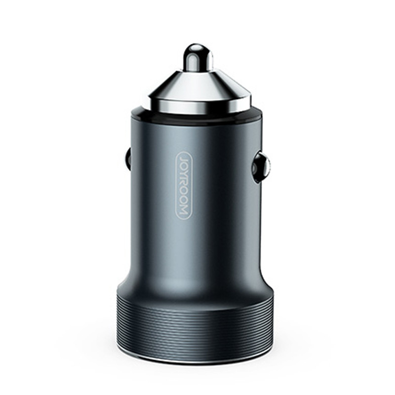 

АЗУ Joyroom C-A01 (2 USB /2.4A) (Темно-серый) 905324