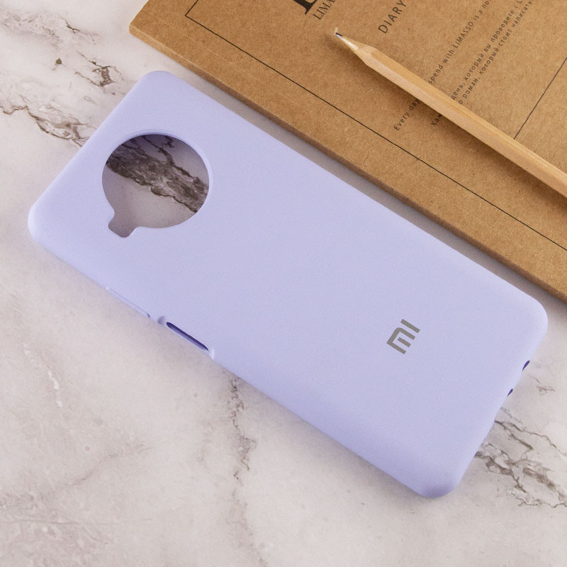 Купити Чохол Silicone Cover Full Protective (AA) на Xiaomi Mi 10T Lite / Redmi Note 9 Pro 5G (Бузковий / Dasheen) на vchehle.ua