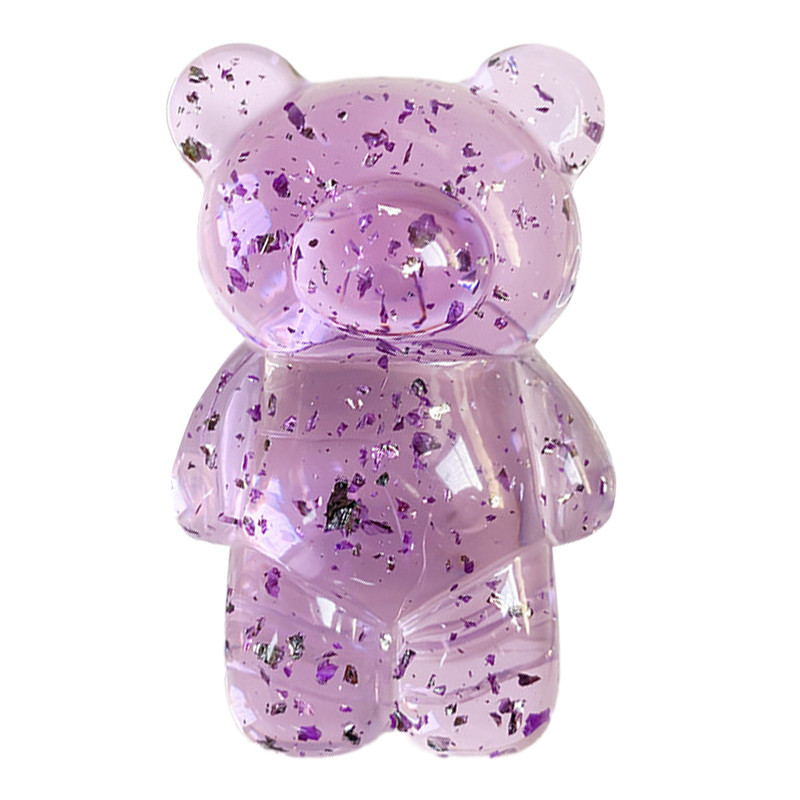 Держатель для телефона Popsocket Big Bear Shimmer (Purple)