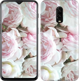 Чехол Пионы v2 для OnePlus 6T