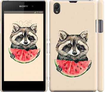 

Чохол Єнотик з кавуном на Sony Xperia Z1 C6902 799782