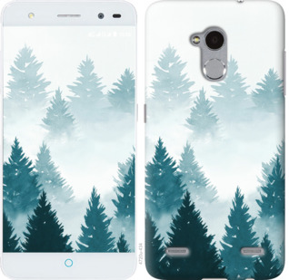 

Чехол Акварельные Елки для ZTE V7 Lite 863014