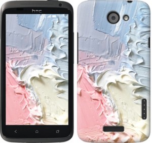 Чехол Пастель v1 для HTC One X+