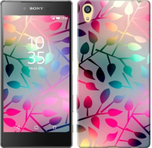 Чехол Листья для Sony Xperia Z5 E6633