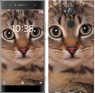 

Чохол Смугастий котик на Sony Xperia XA2 Ultra H4213 655421