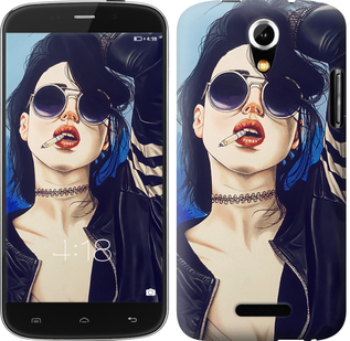 

Чохол Дівчина на стилі на Doogee Y100X 644066
