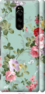 

Чехол Цветочные обои 2 для Sony Xperia XZ4 1009991