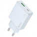 СЗУ Hoco C142A Direct PD20W+QC3.0 (1USB-A/1C) (Blue)