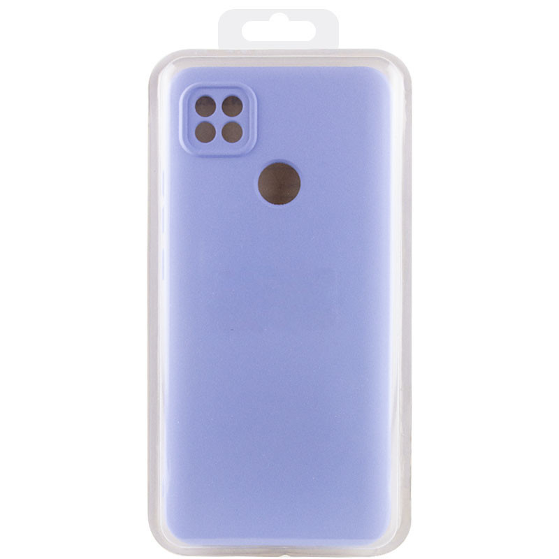 Купить Чехол Silicone Cover Lakshmi Full Camera (A) для Oppo A15s / A15 (Сиреневый / Dasheen) на vchehle.ua