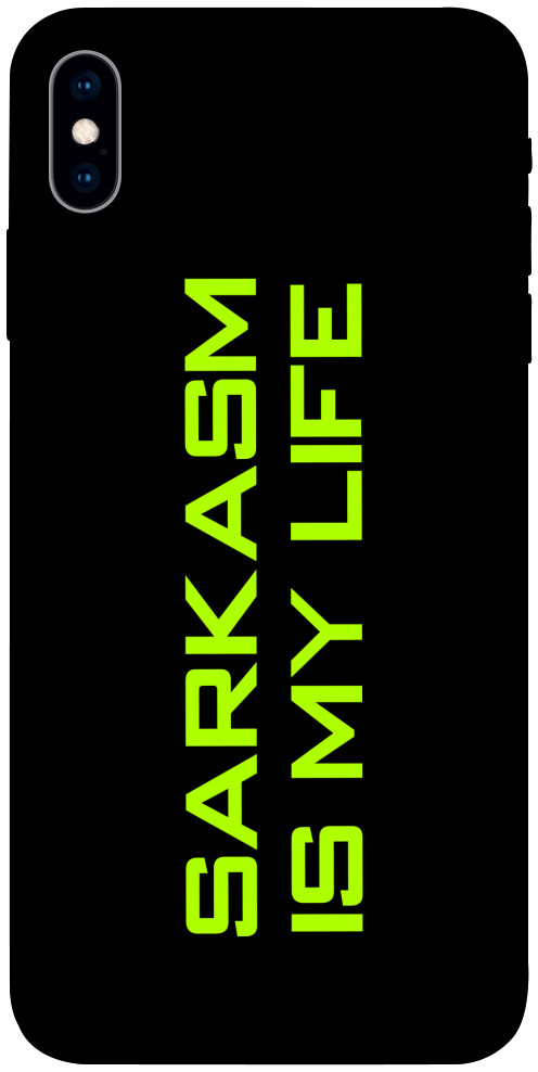 

Чехол SARKASM IS MY LIFE для iPhone XS (5.8") 1094754