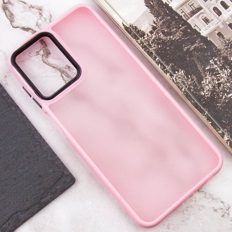 Чехол TPU+PC Lyon Frosted для Oppo A3 4G / A3x 4G/ A40m (Pink) в магазине vchehle.ua