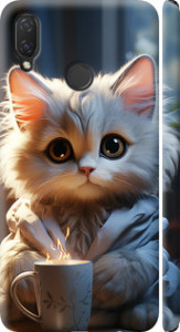 Чехол White cat для Huawei P Smart+