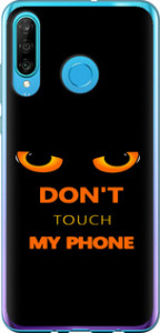 Чехол Don't touch the phone для Huawei P30 Lite