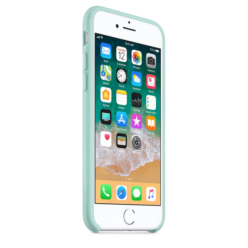 Фото Чехол Silicone Case without Logo (AA) для Apple iPhone 11 Pro (5.8") (Голубой / Marine Green) в магазине vchehle.ua