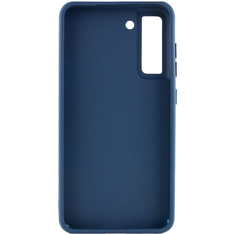 Фото TPU чехол Bonbon Metal Style with Magnetic safe для Samsung Galaxy S21 FE (Синий / Cosmos Blue) в магазине vchehle.ua