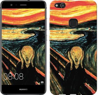

Чехол Крик Мунка для Huawei P10 Lite 656630