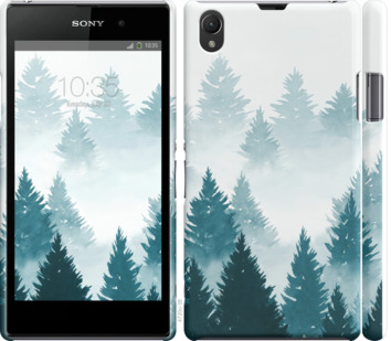 

Чехол Акварельные Елки для Sony Xperia Z1 C6902 862613