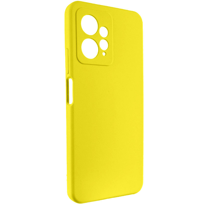 Фото Чехол Silicone Cover Lakshmi Full Camera (AAA) для Xiaomi Redmi Note 12 4G (Желтый / Yellow) на vchehle.ua